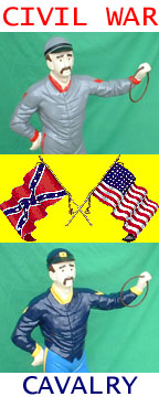 lawn jockey civil war statue