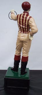 lawn jockey statue recing silk custom sttaue