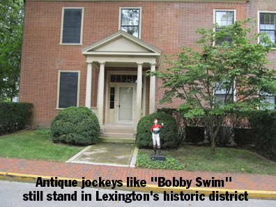  Lexington Kentucky jockey statue lawnjockey lawn jockey 