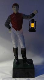 lawn jockey lantern