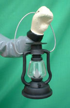 Lawn Jockey lamp lantern solar Photo jpg gif image