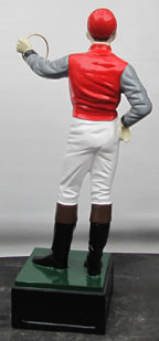 red lawn jockey for sale 