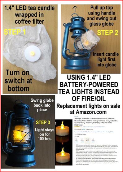 lawn jockey lantern